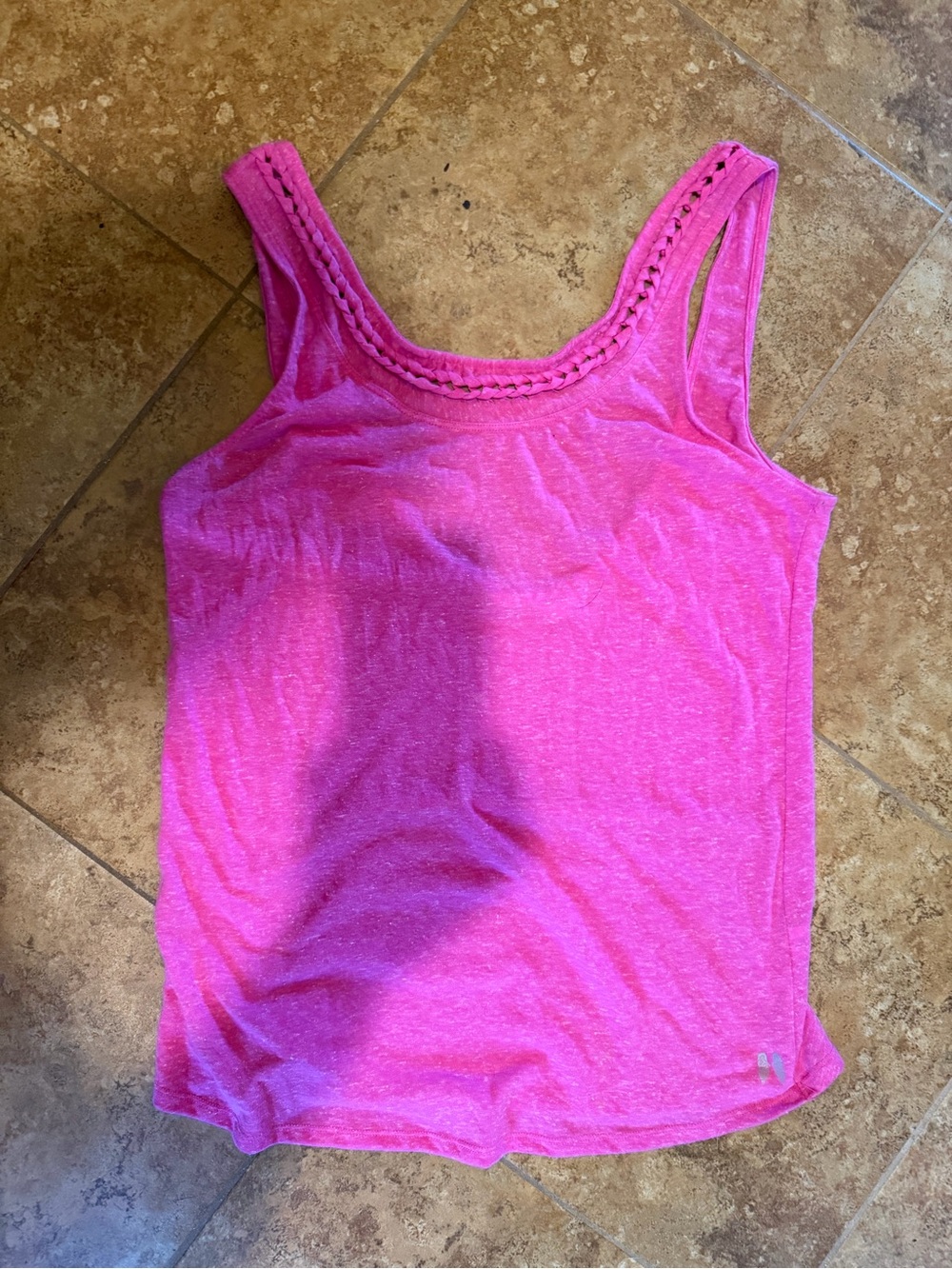 Victoria's Secret Hot Pink Lightweight Knit Top
